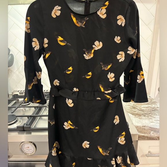 Gorgeous Zara basic dress EUC flowers - Picture 3 of 6